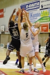 Koripallon naisten sm-sarjaa 22.3.2007, Catz - Peli-Karhut