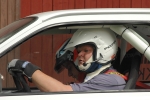 Jarkko Särkkä lähdössä testipätkällä