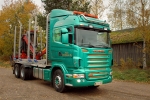 Scania R580 puutavara-auto