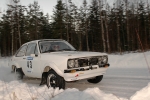 Juho Matilainen, Ford Escort, Lipposen OP-Talvirallisprint, 1. kierros